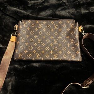 Louis Vuitton Brown Monogram Crossbody Bag